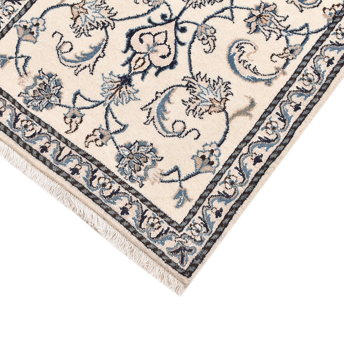 Tappeto Persero - Nain - 143 x 70 cm - grigio chiaro