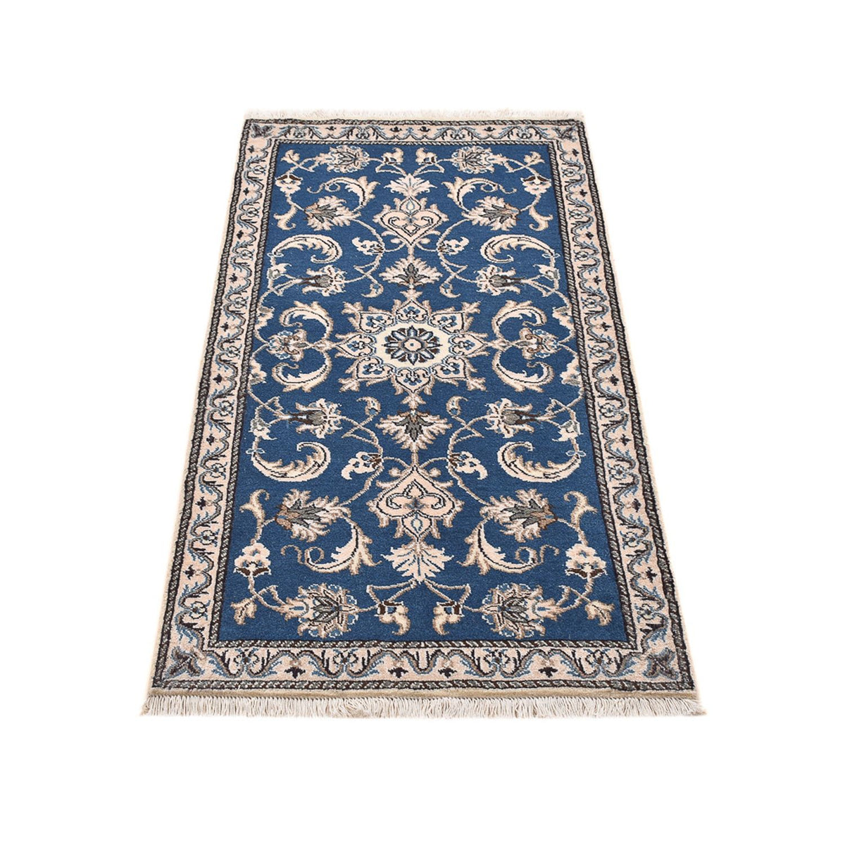 Tappeto Persero - Nain - 136 x 70 cm - blu