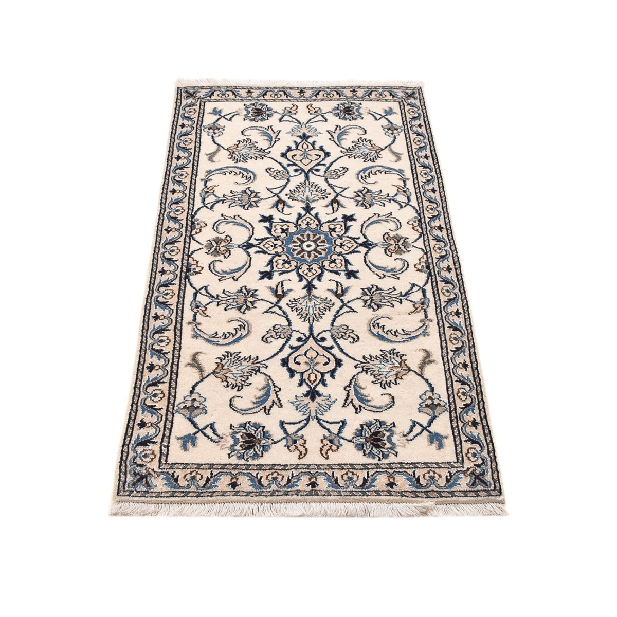 Tappeto Persero - Nain - 141 x 69 cm - grigio chiaro