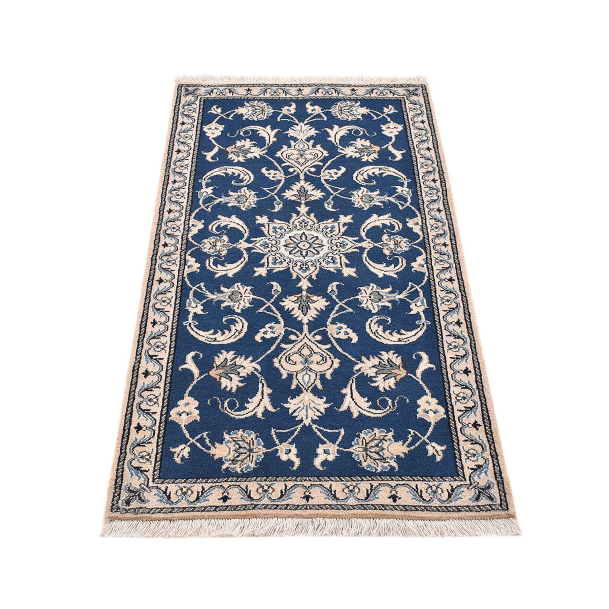Tappeto Persero - Nain - 140 x 68 cm - blu