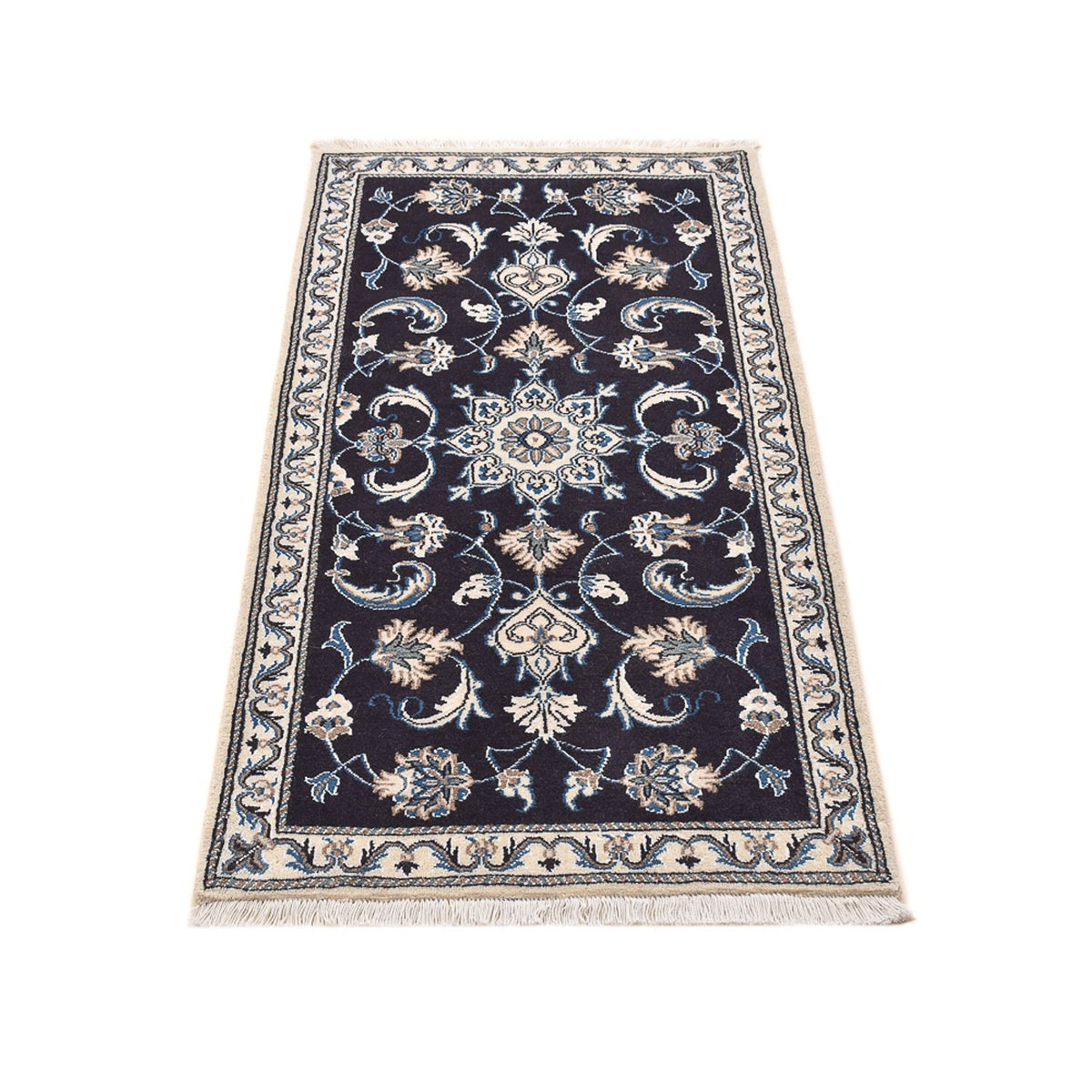 Tappeto Persero - Nain - 140 x 70 cm - blu scuro