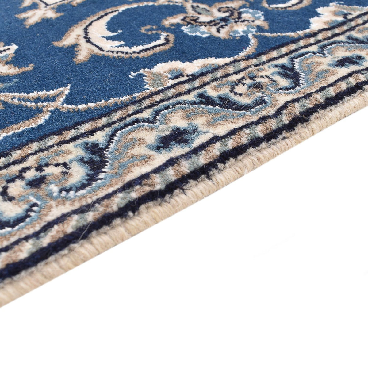 Tappeto Persero - Nain - 140 x 68 cm - blu
