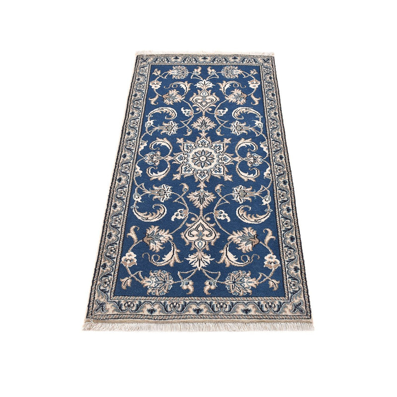Tappeto Persero - Nain - 140 x 68 cm - blu