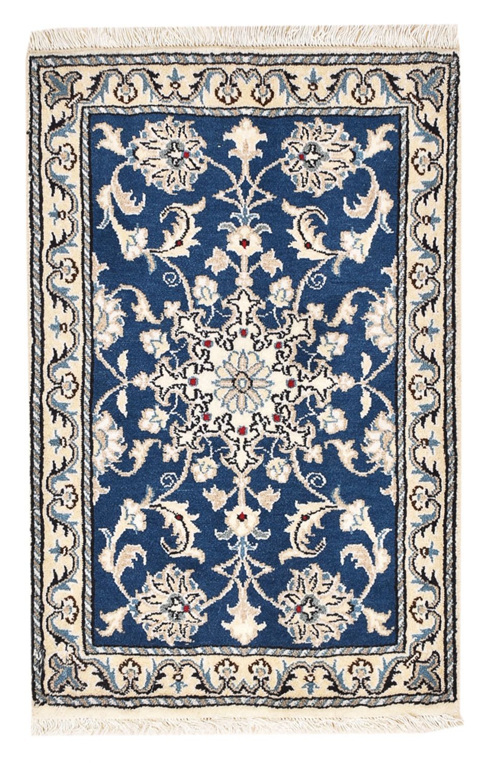 Tappeto Persero - Nain - 88 x 60 cm - blu