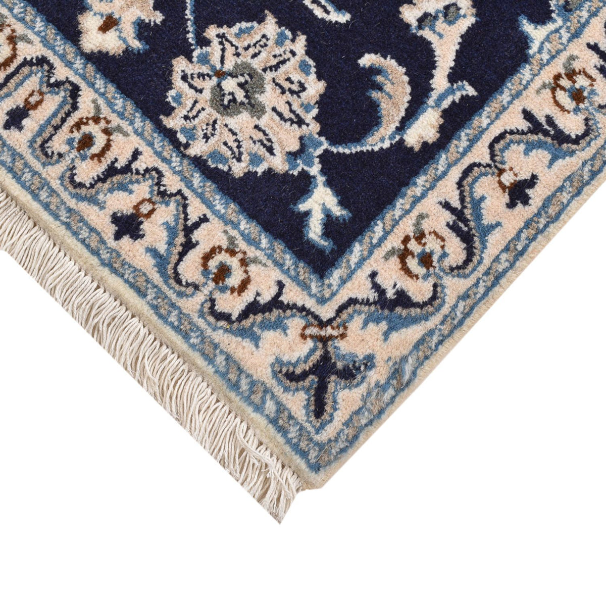 Tappeto Persero - Nain - 89 x 57 cm - blu scuro