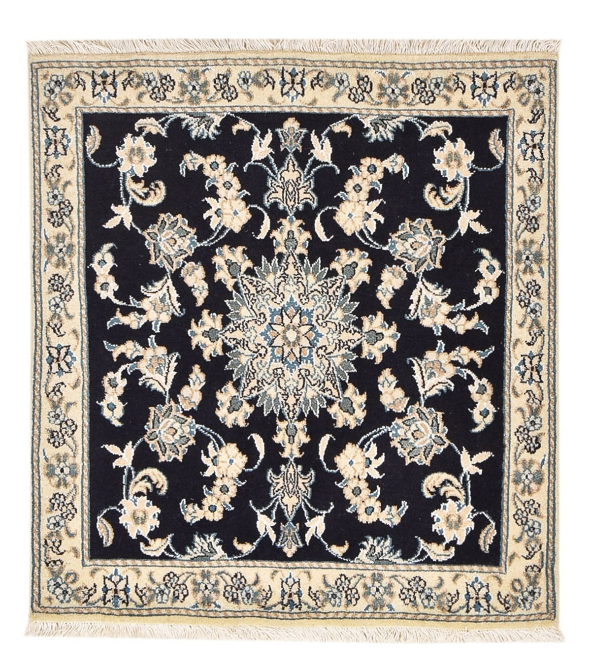 Tappeto Persero - Nain quadrato - 103 x 96 cm - blu scuro