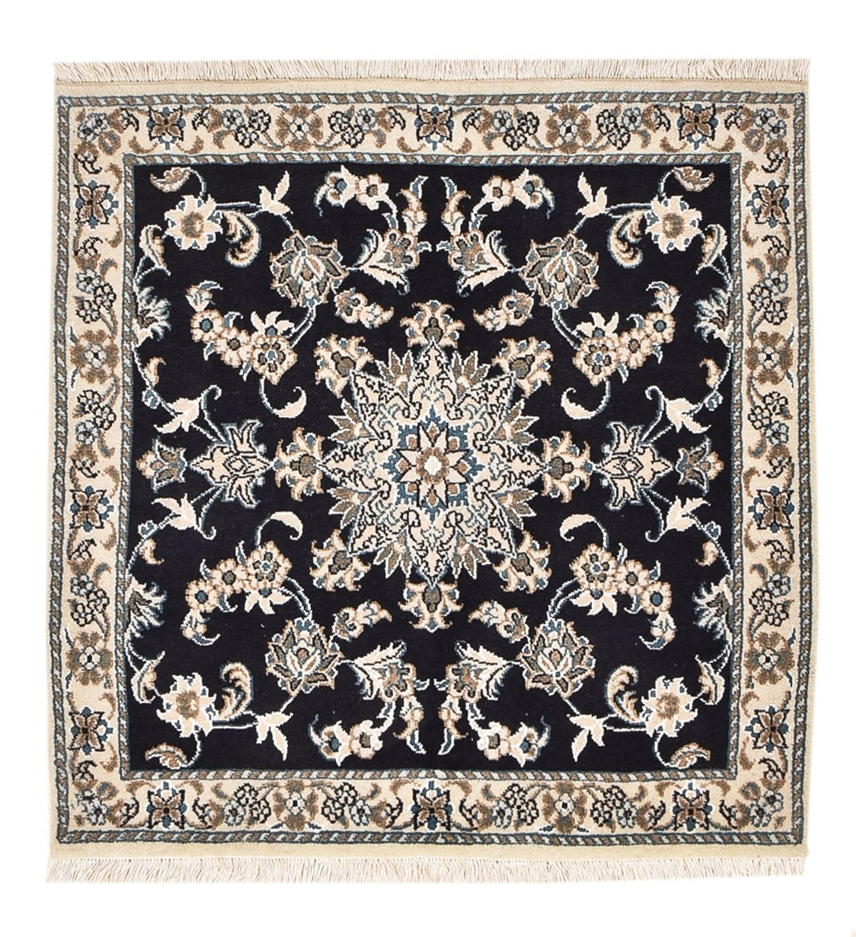 Tappeto Persero - Nain quadrato - 100 x 100 cm - blu scuro
