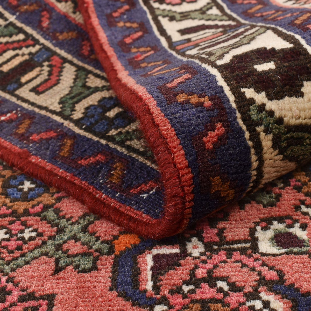 Tappeto corsia Tappeto Persero - Nomade - 186 x 80 cm - rosso scuro