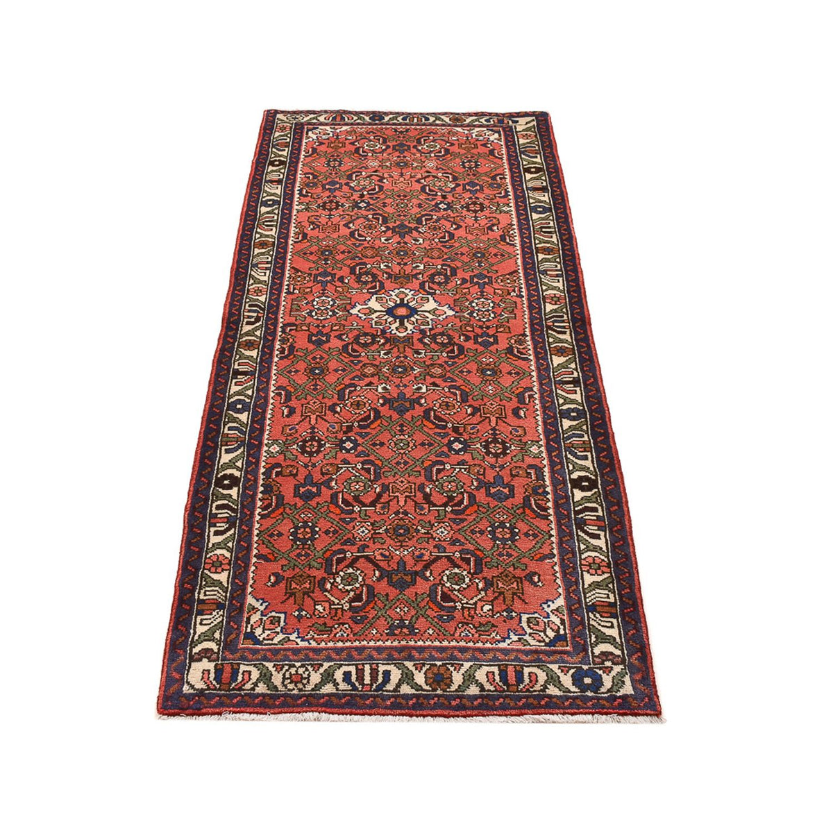 Tappeto corsia Tappeto Persero - Nomade - 186 x 80 cm - rosso scuro