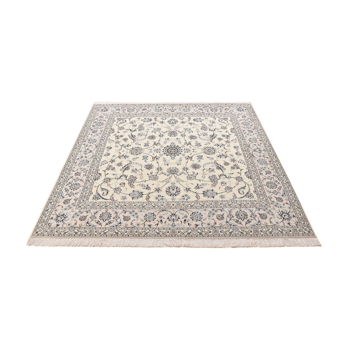 Tappeto Persero - Nain - Premio quadrato  - 205 x 206 cm - grigio chiaro