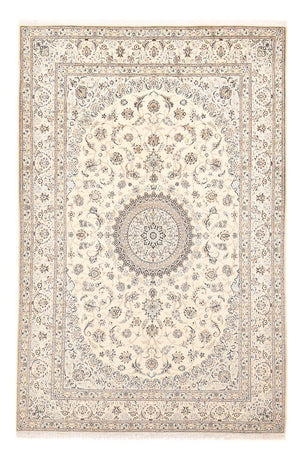 Tappeto Persero - Nain - Reale - 305 x 205 cm - grigio chiaro