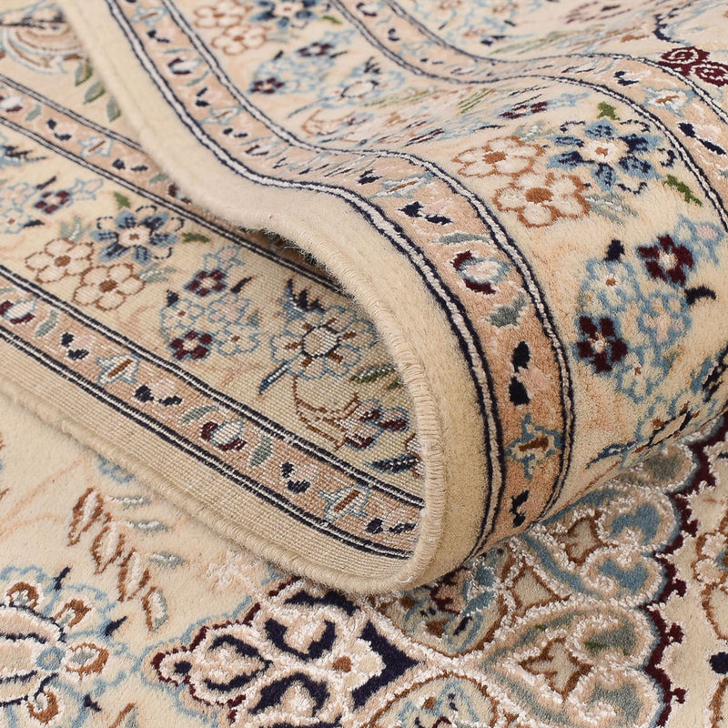 Tappeto Persero - Nain - Reale - 305 x 205 cm - grigio chiaro