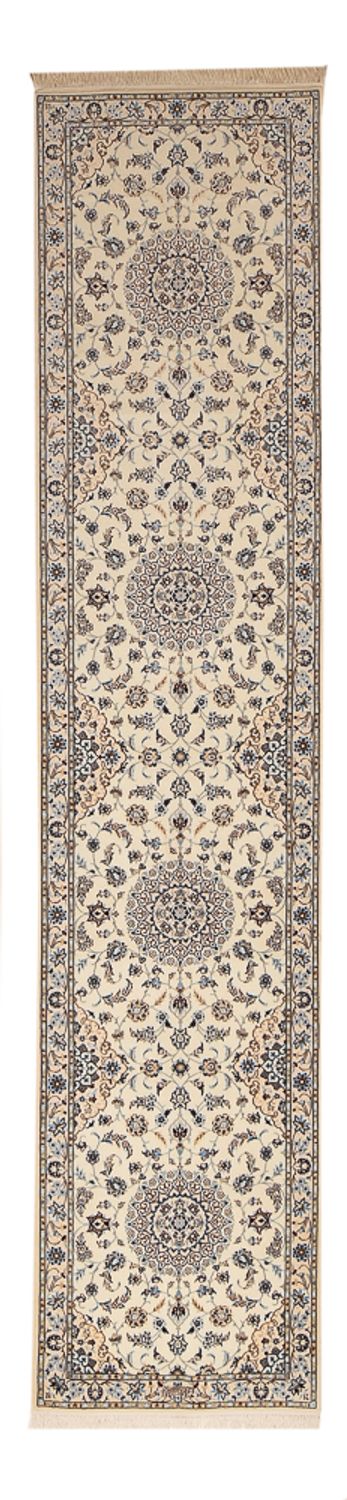 Tappeto corsia Tappeto Persero - Nain - Premio - 397 x 87 cm - beige