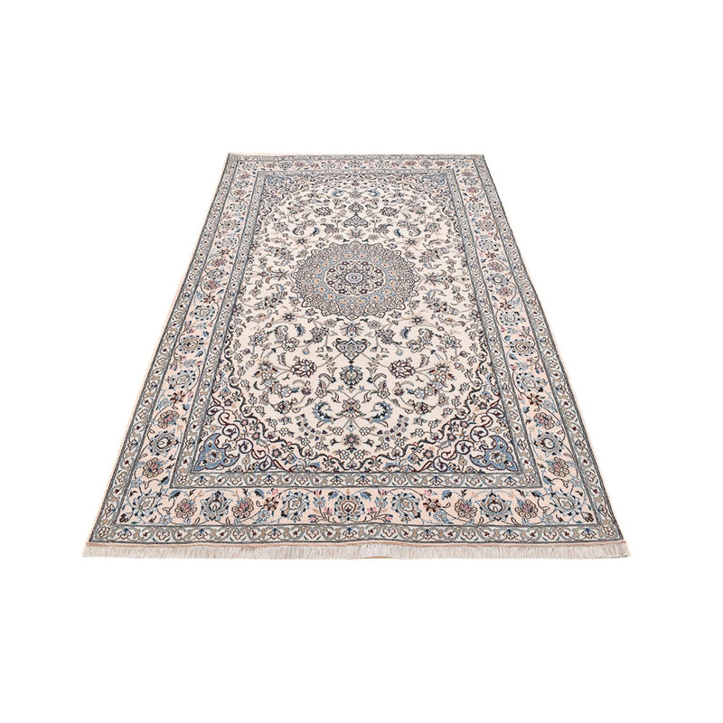 Tappeto Persero - Nain - Reale - 250 x 155 cm - grigio chiaro