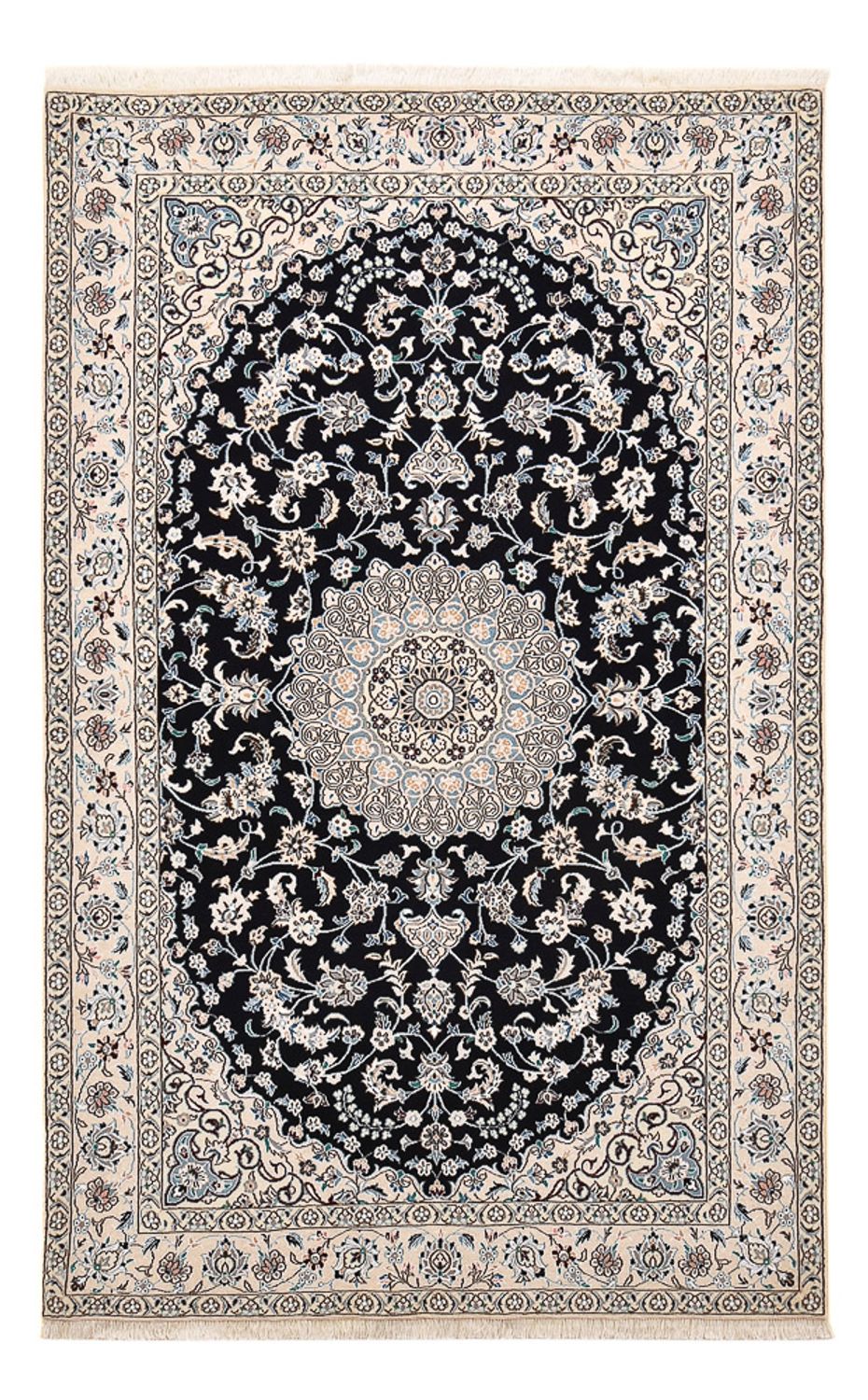 Tappeto Persero - Nain - Reale - 250 x 153 cm - blu scuro