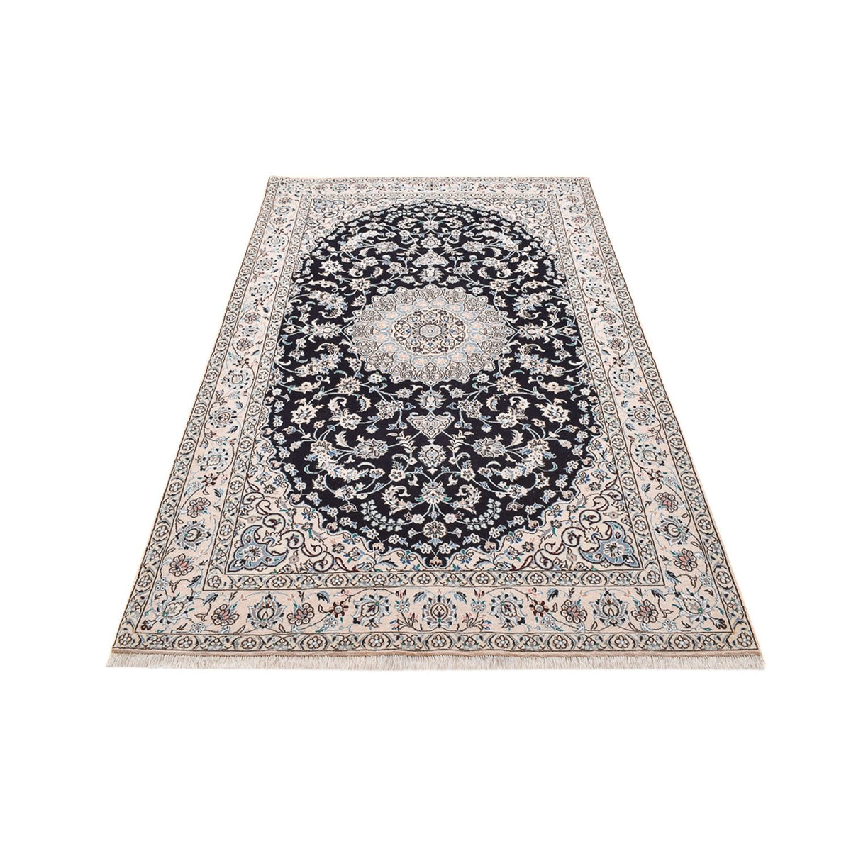 Tappeto Persero - Nain - Reale - 250 x 153 cm - blu scuro