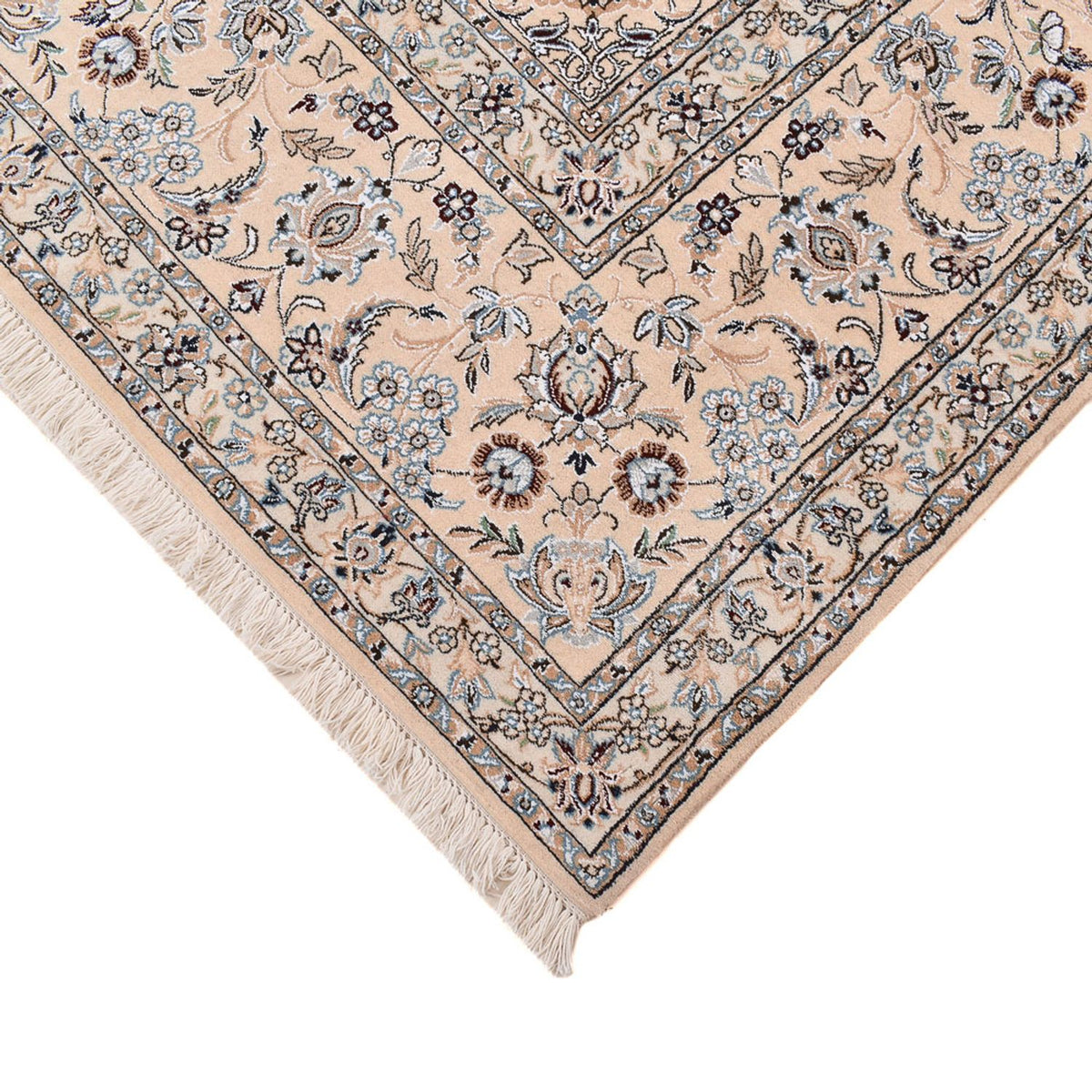Tappeto Persero - Nain - Reale quadrato - 310 x 305 cm - blu scuro
