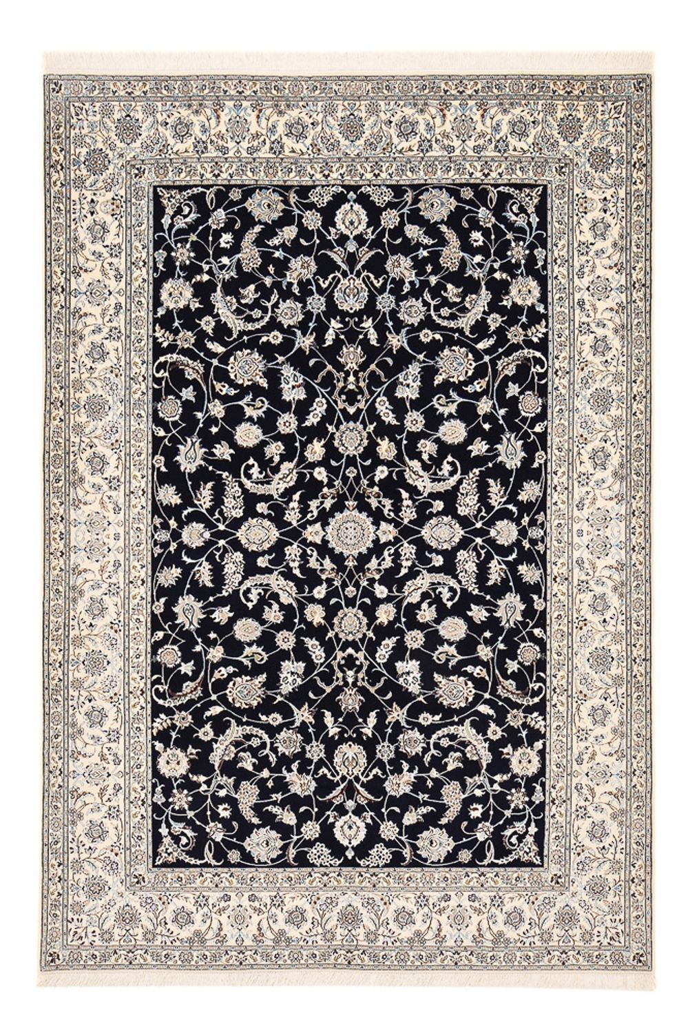 Tappeto Persero - Nain - Premio - 297 x 209 cm - blu scuro