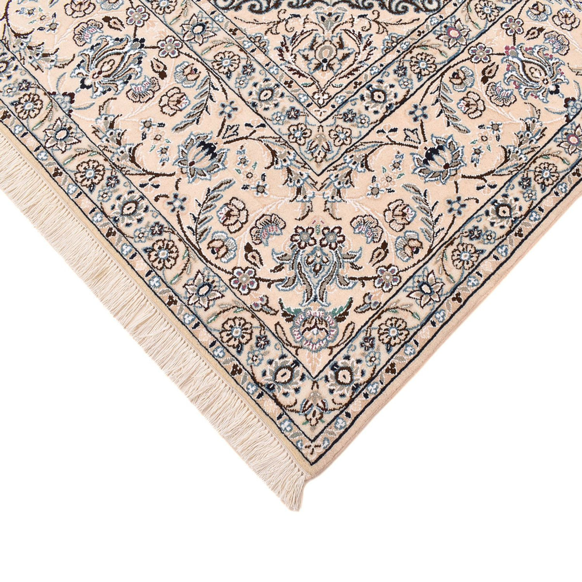 Tappeto Persero - Nain - Reale - 303 x 250 cm - blu scuro