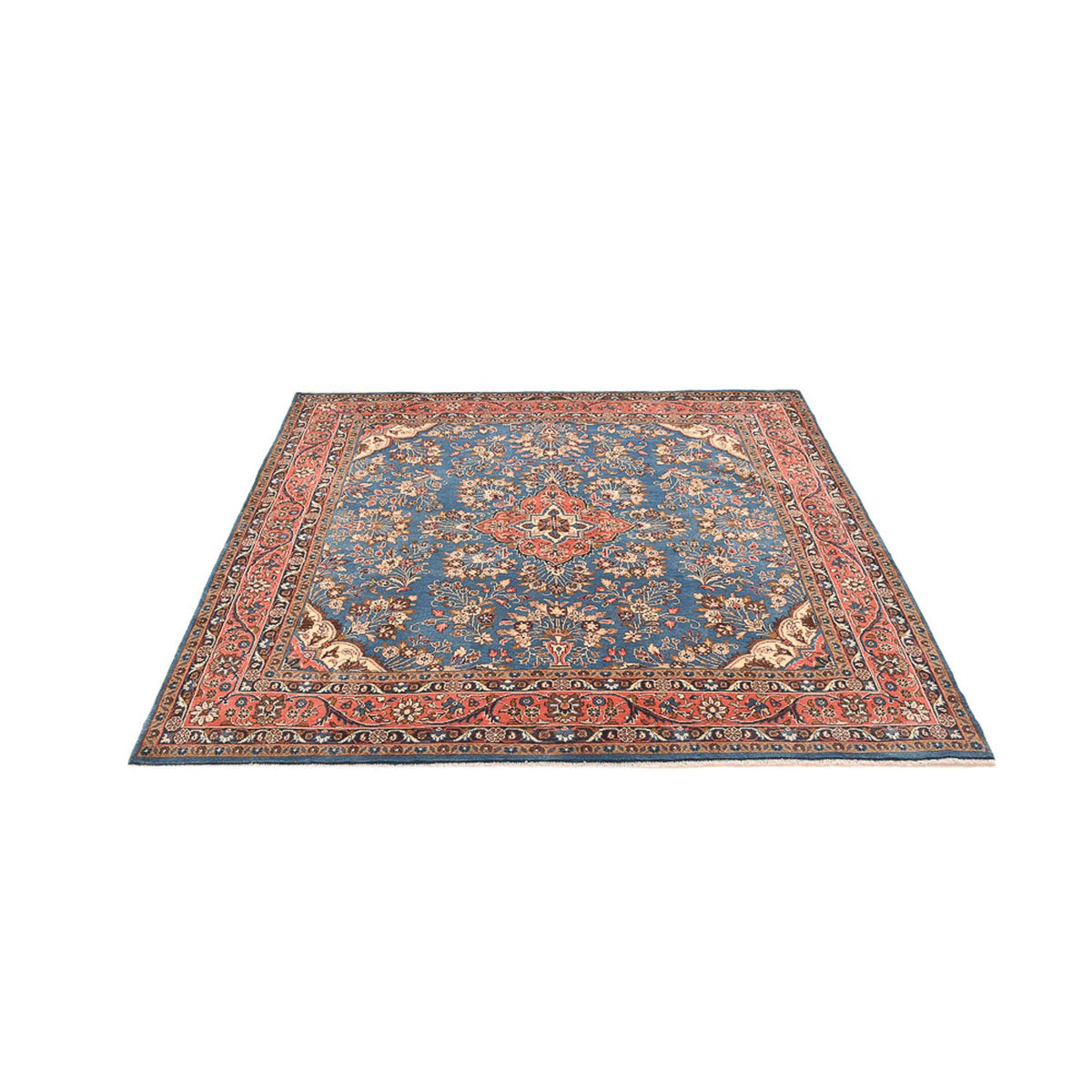 Tappeto Persero - Nomade quadrato - 200 x 207 cm - blu
