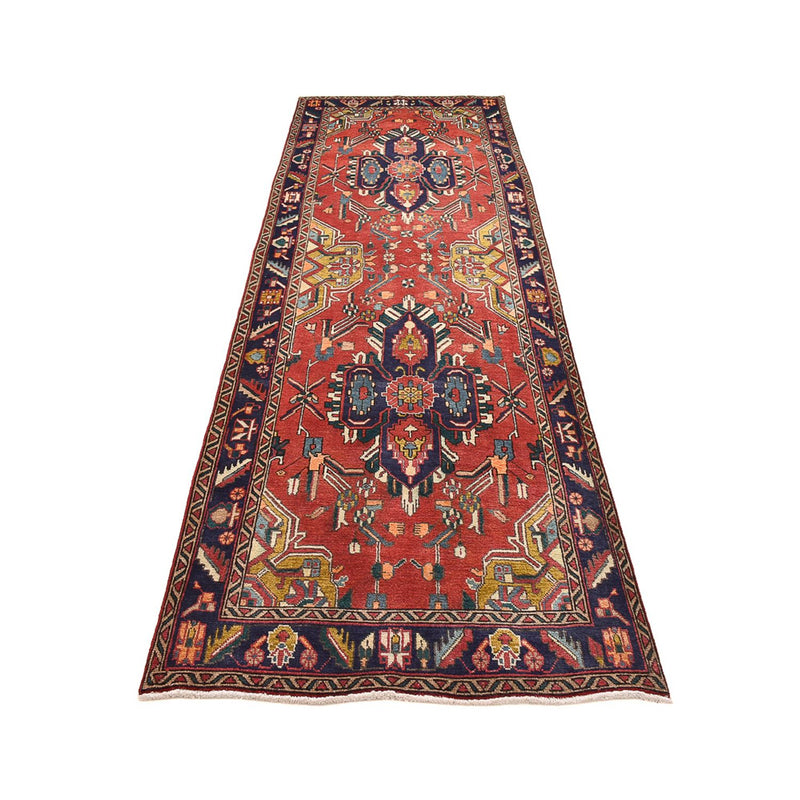 Tappeto corsia Tappeto Persero - Tabriz - 354 x 117 cm - multicolore
