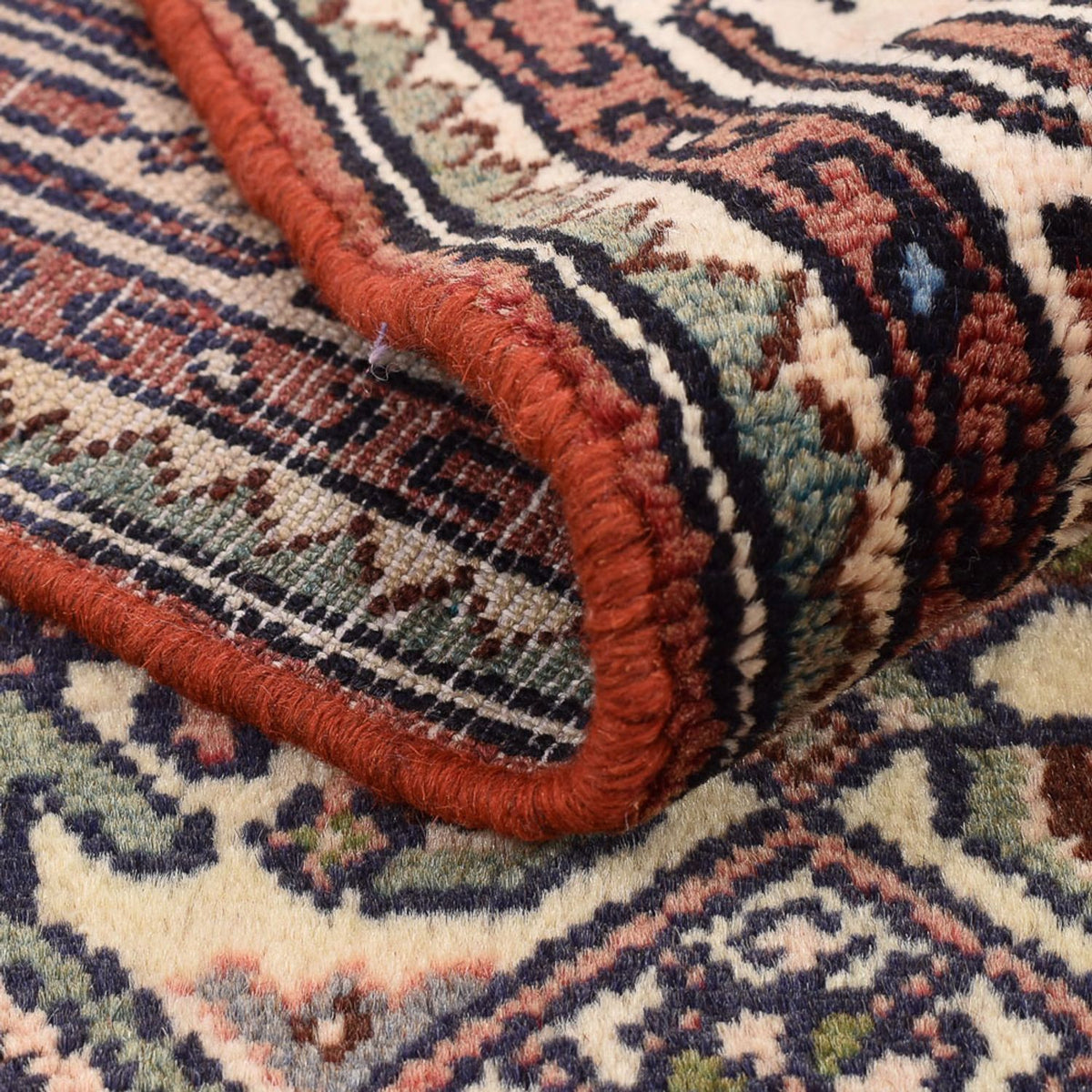 Tappeto corsia Tappeto Persero - Nomade - 205 x 79 cm - rosso chiaro