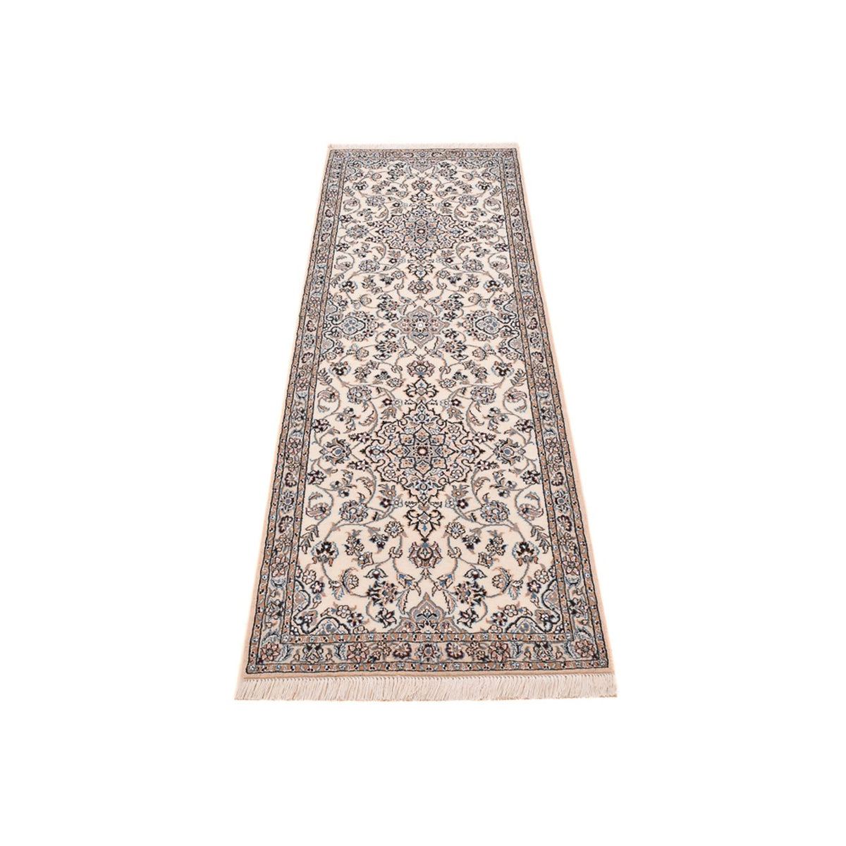 Tappeto corsia Tappeto Persero - Nain - Reale - 219 x 70 cm - bianco