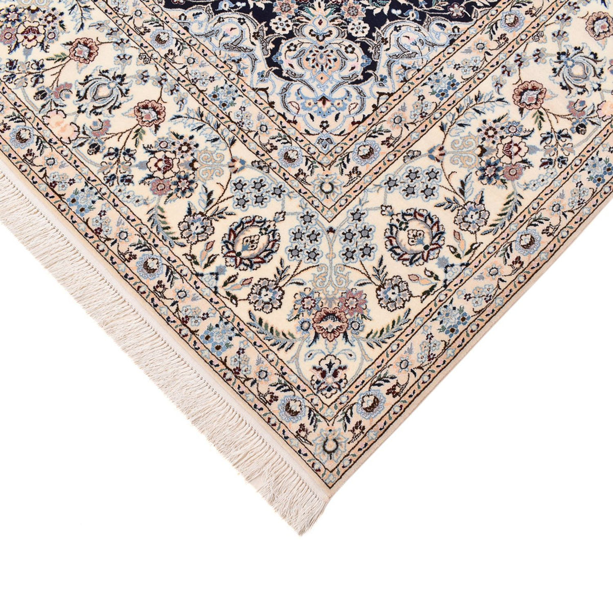 Tappeto Persero - Nain - Premio - 313 x 213 cm - blu scuro