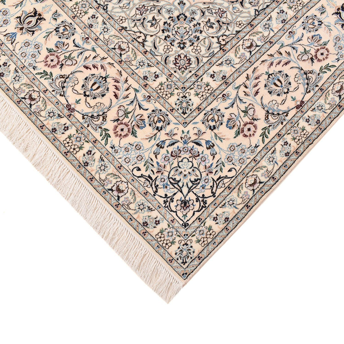 Tappeto Persero - Nain - Premio - 317 x 212 cm - blu scuro