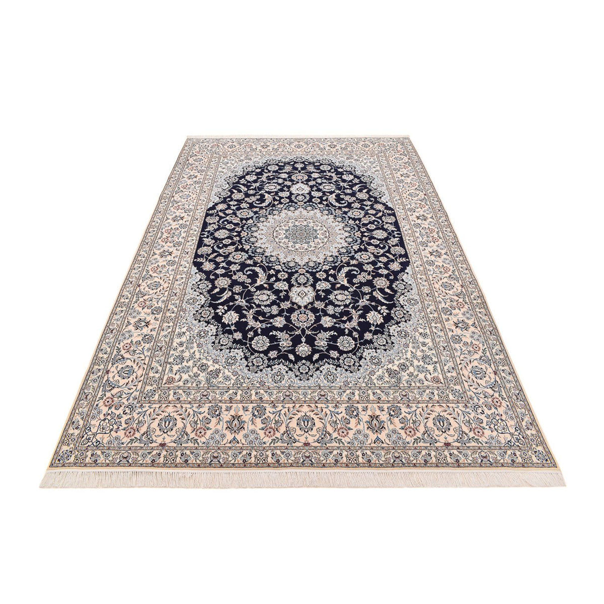Tappeto Persero - Nain - Premio - 306 x 210 cm - blu scuro