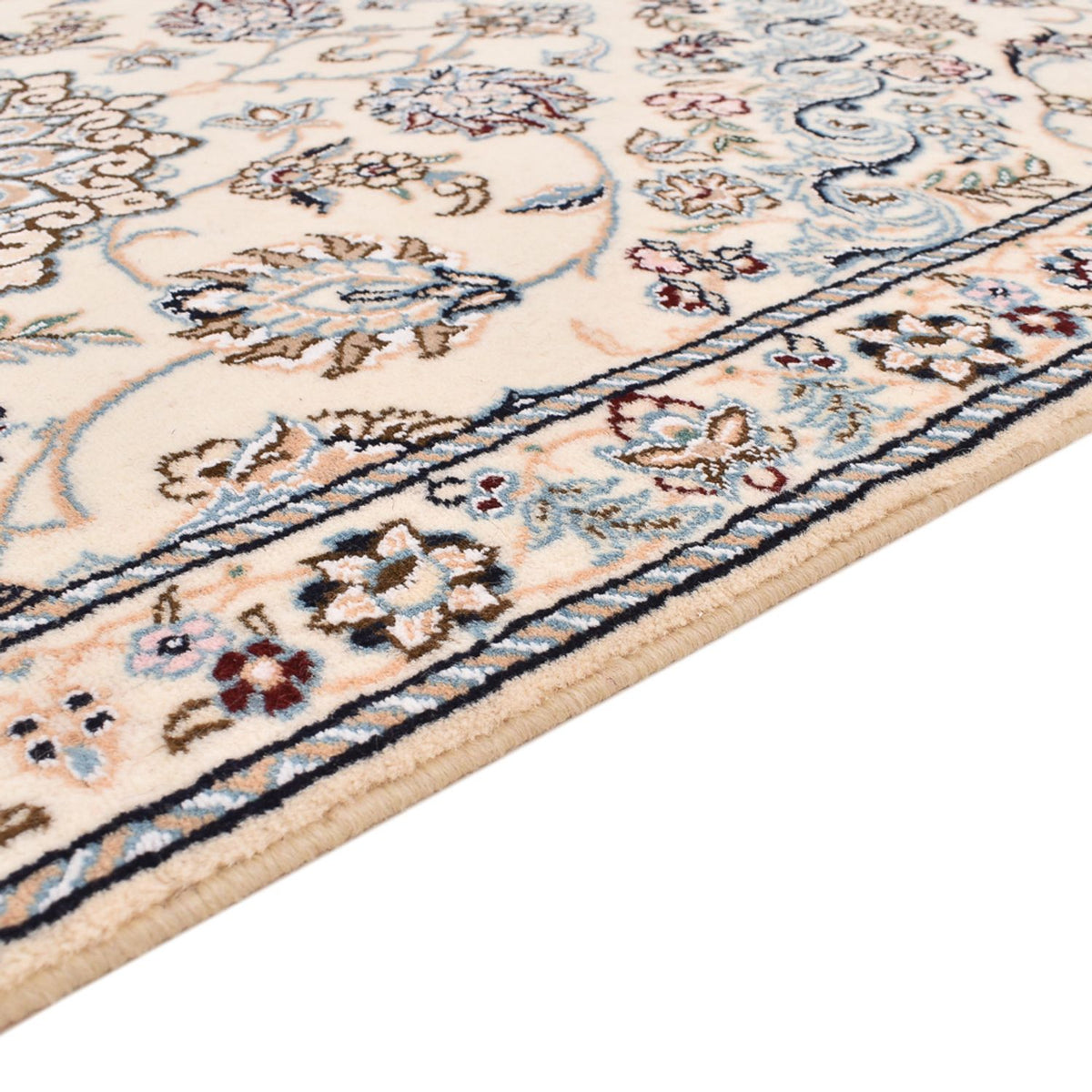 Tappeto corsia Tappeto Persero - Nain - Reale - 330 x 90 cm - bianco