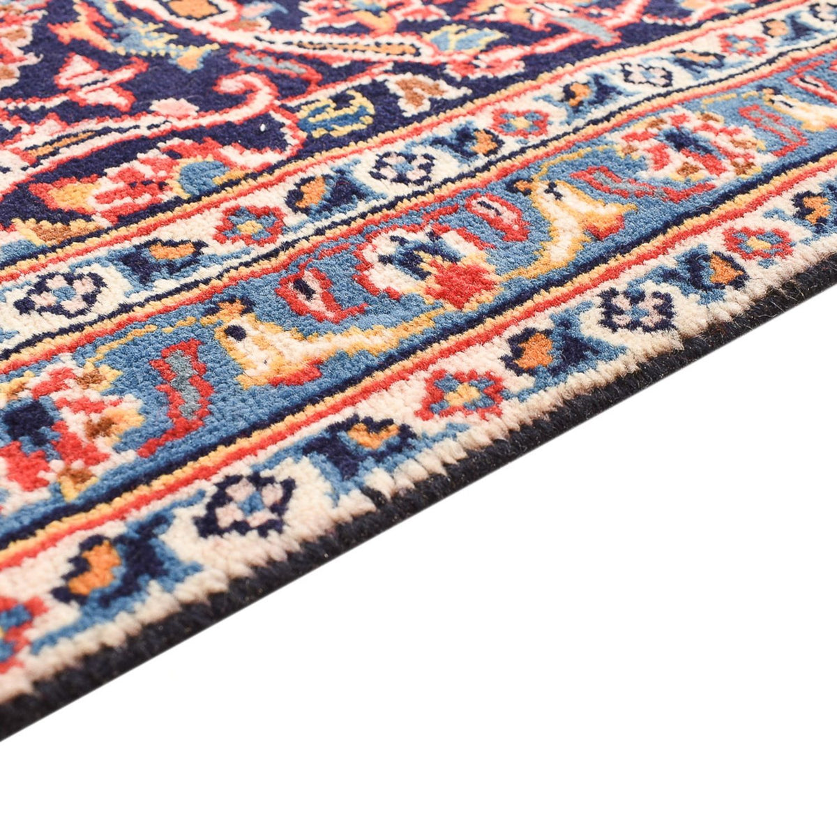 Tappeto Persero - Keshan - 405 x 300 cm - blu scuro