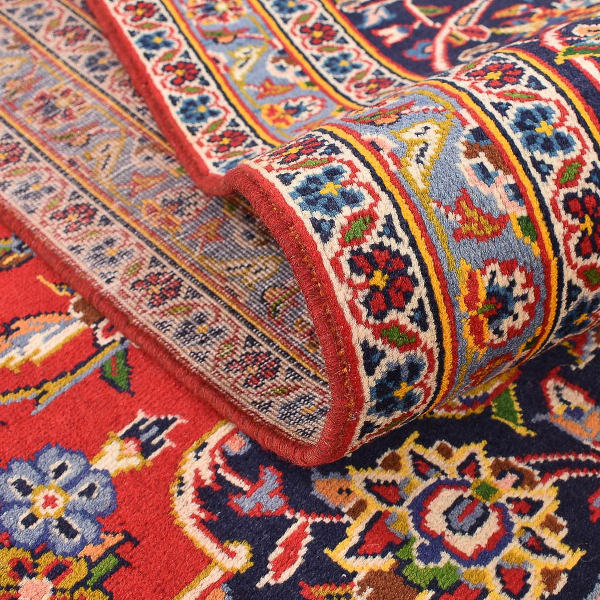 Tappeto Persero - Keshan - 394 x 287 cm - rosso