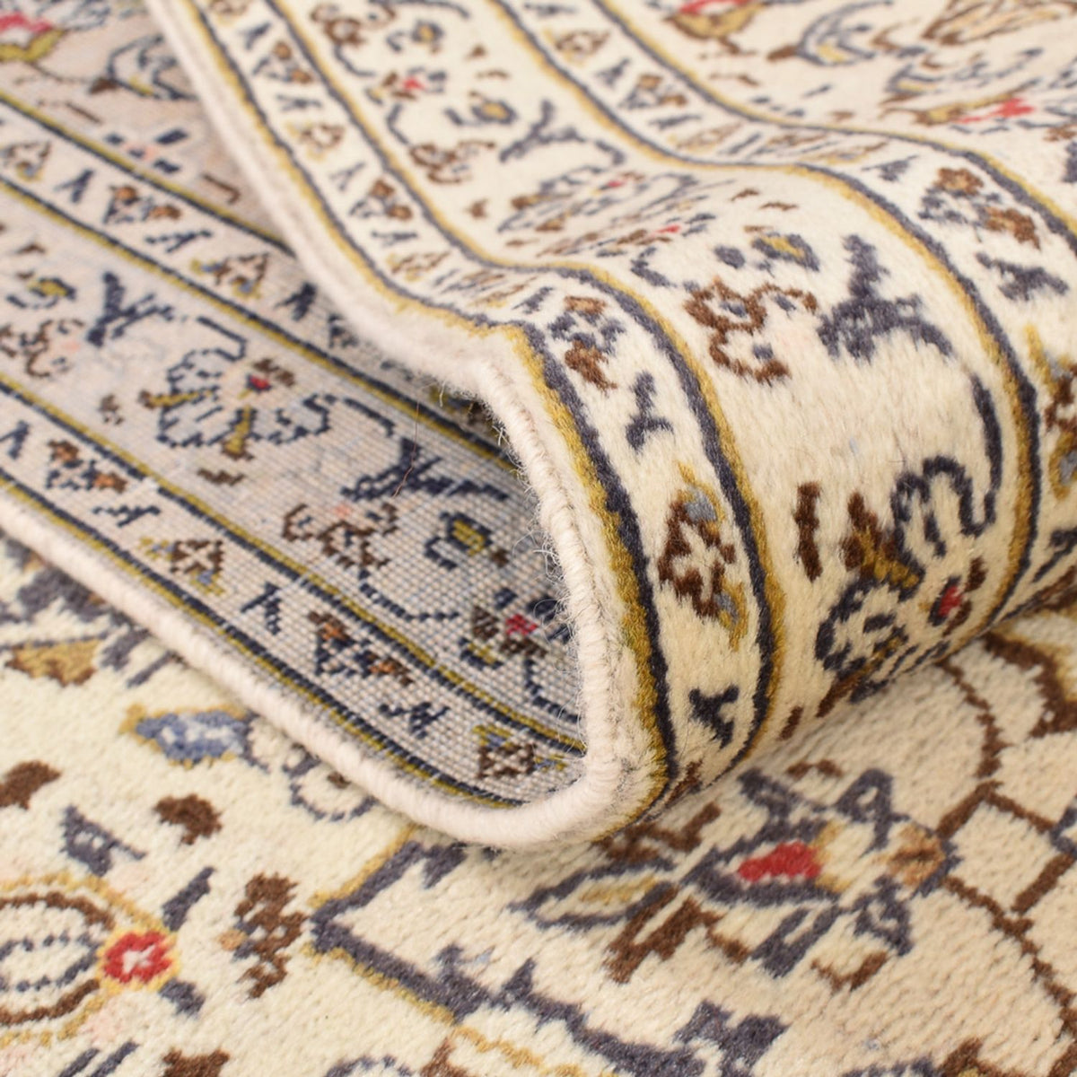 Tappeto Persero - Keshan - 345 x 239 cm - beige chiaro