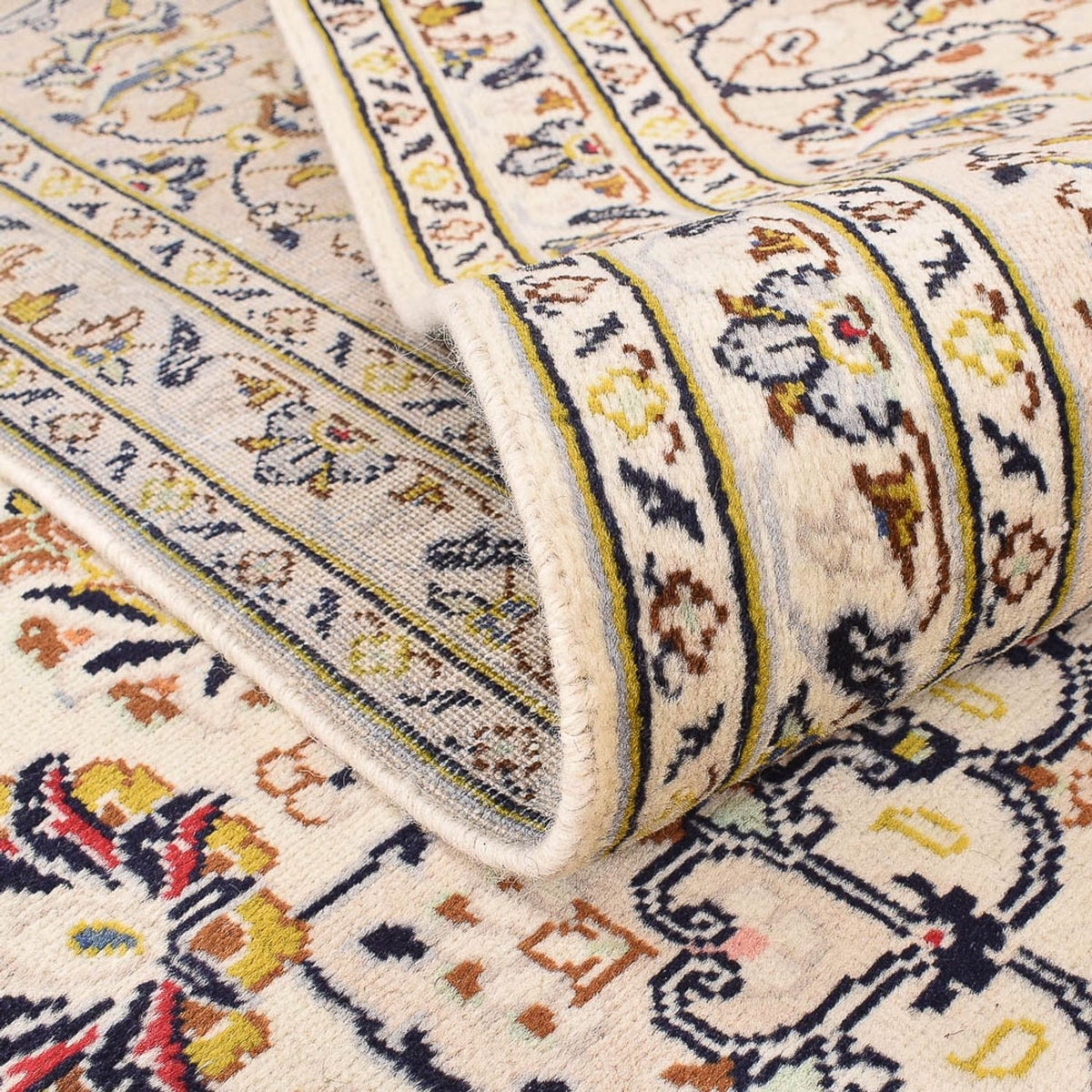 Tappeto Persero - Keshan - 342 x 245 cm - beige chiaro