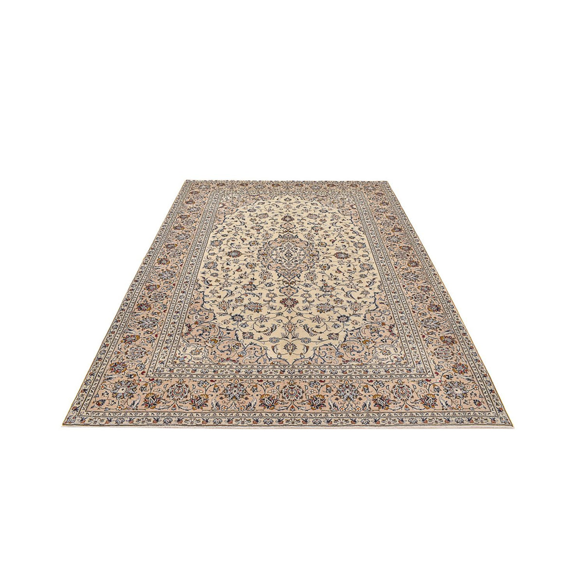 Tappeto Persero - Keshan - 310 x 215 cm - beige chiaro