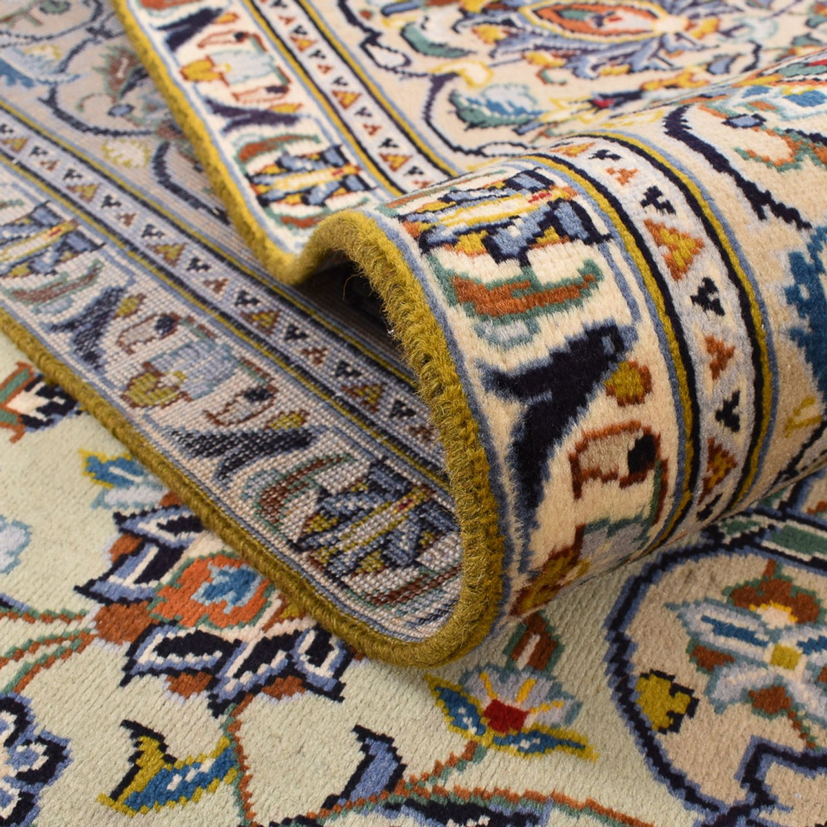 Tappeto Persero - Keshan - 350 x 249 cm - beige scuro