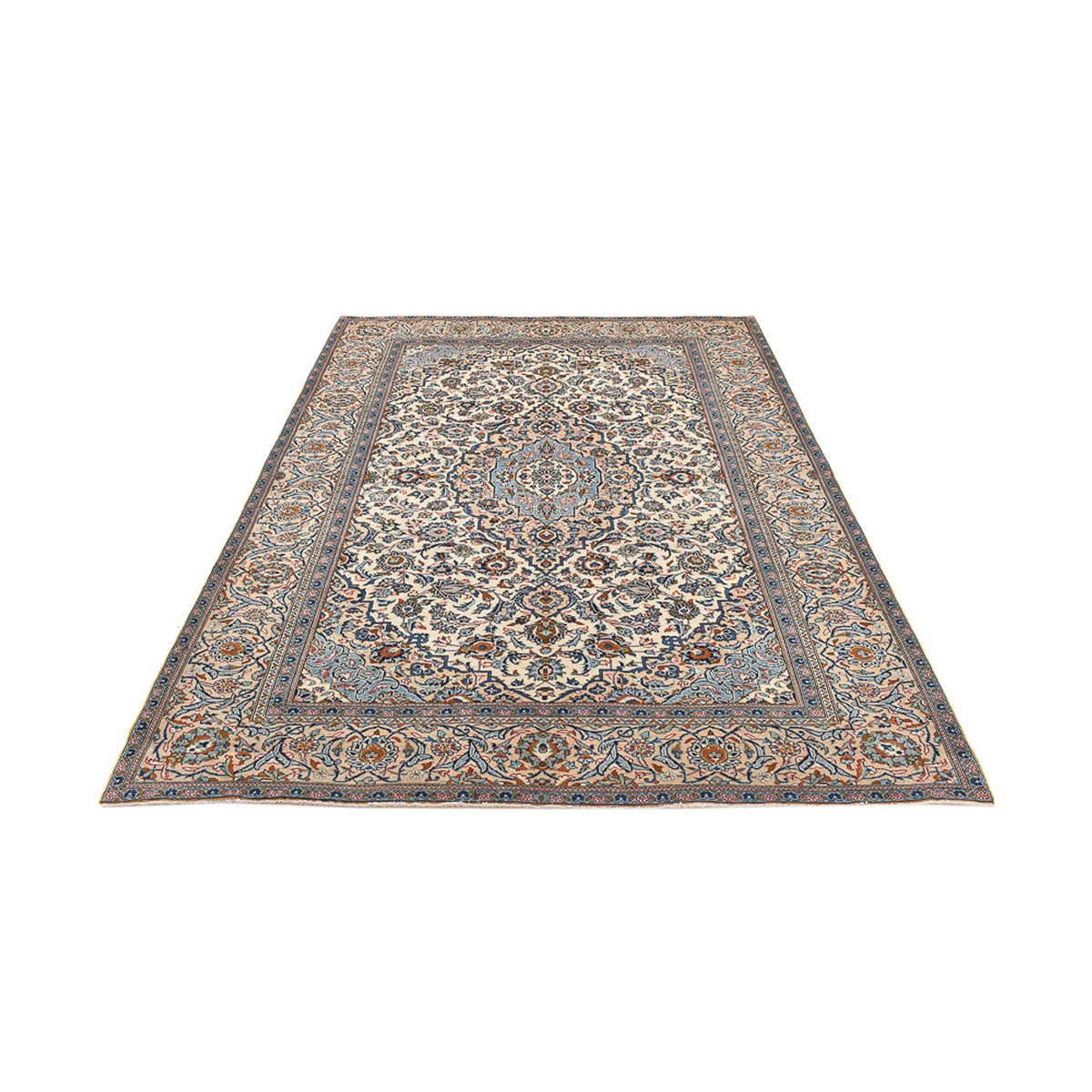 Tappeto Persero - Keshan - 288 x 198 cm - beige chiaro