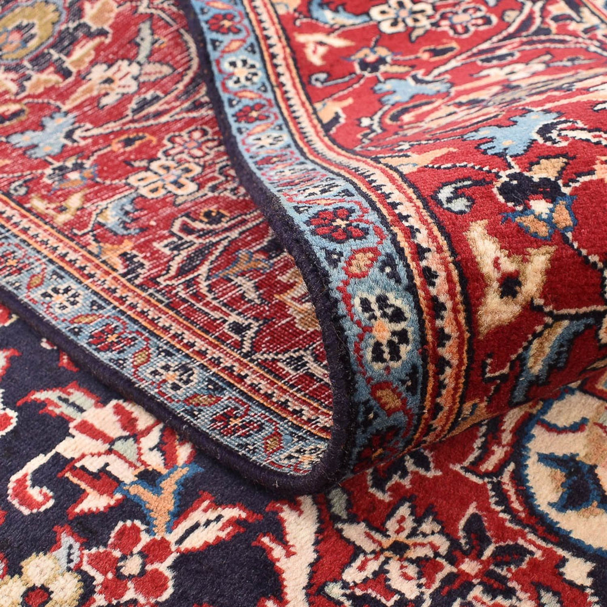 Tappeto Persero - Keshan - 305 x 195 cm - rosso chiaro
