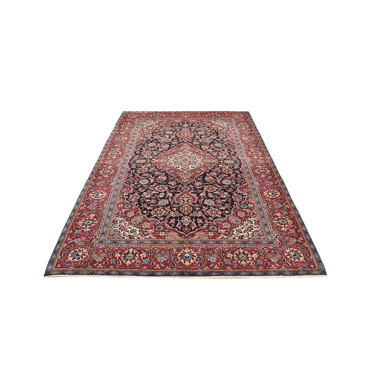 Tappeto Persero - Keshan - 305 x 195 cm - rosso chiaro