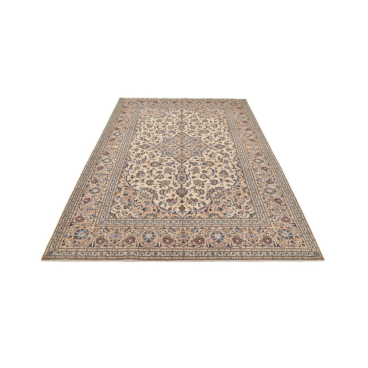 Tappeto Persero - Keshan - 310 x 207 cm - beige chiaro