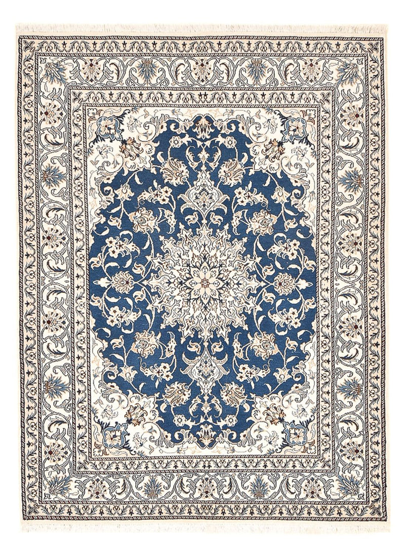 Tappeto Persero - Nain - 200 x 146 cm - blu chiaro