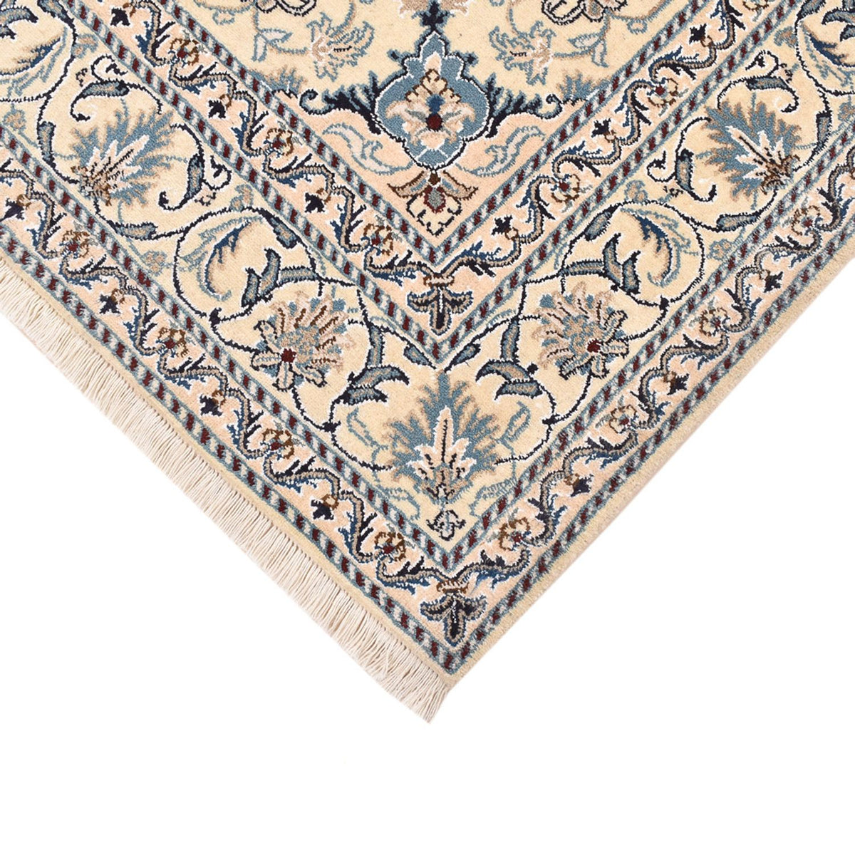 Tappeto Persero - Nain - 203 x 150 cm - blu scuro