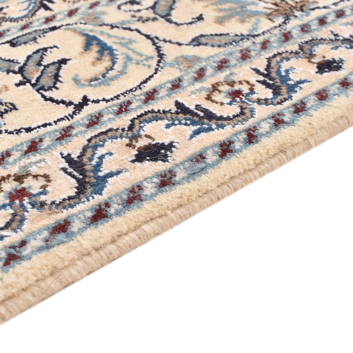 Tappeto Persero - Nain - 203 x 150 cm - blu scuro