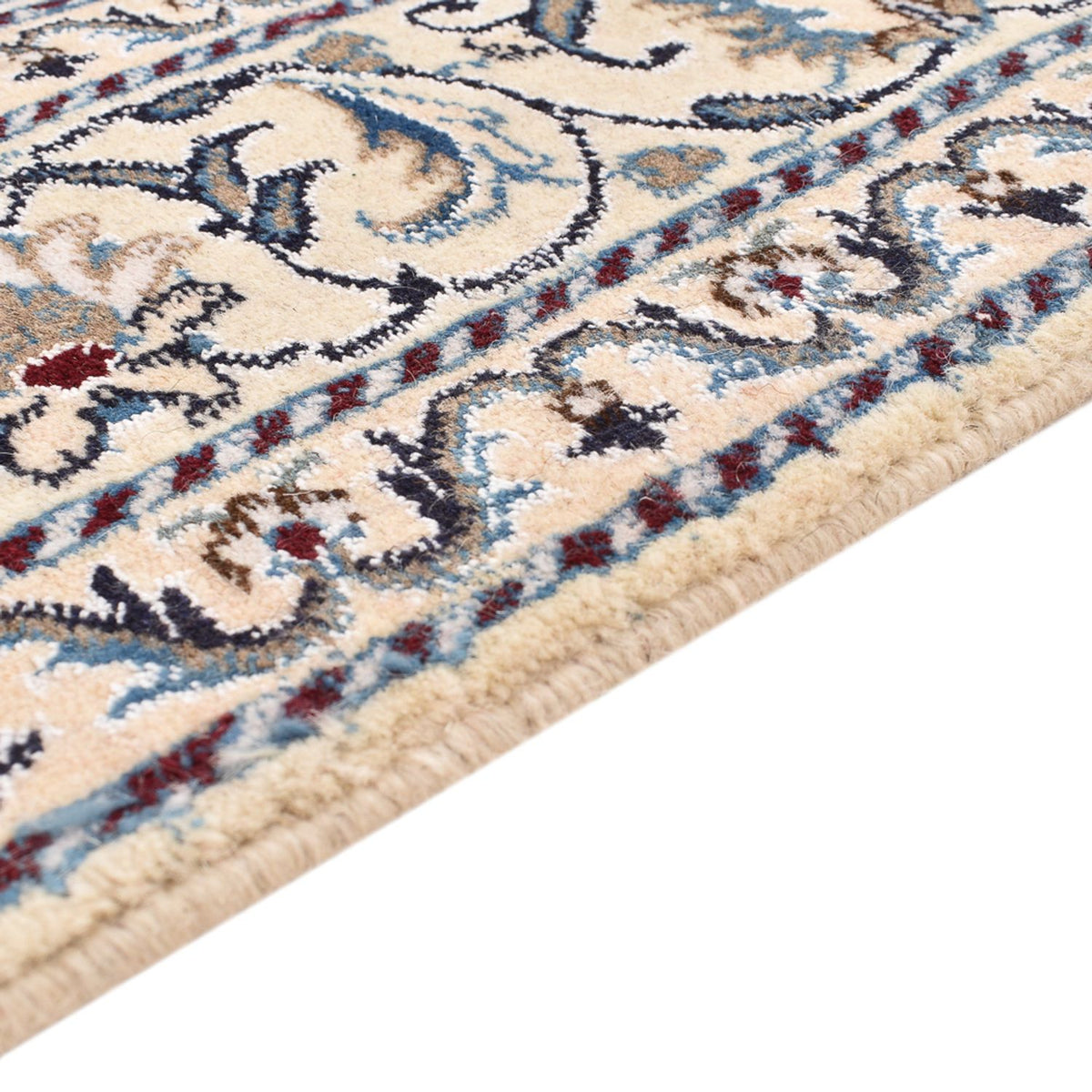 Tappeto Persero - Nain - 203 x 150 cm - blu scuro