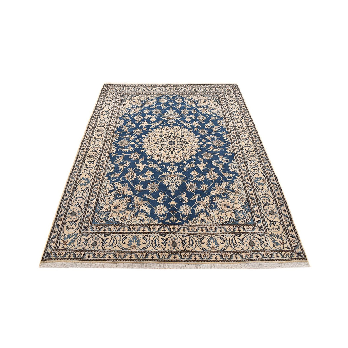 Tappeto Persero - Nain - 234 x 166 cm - blu
