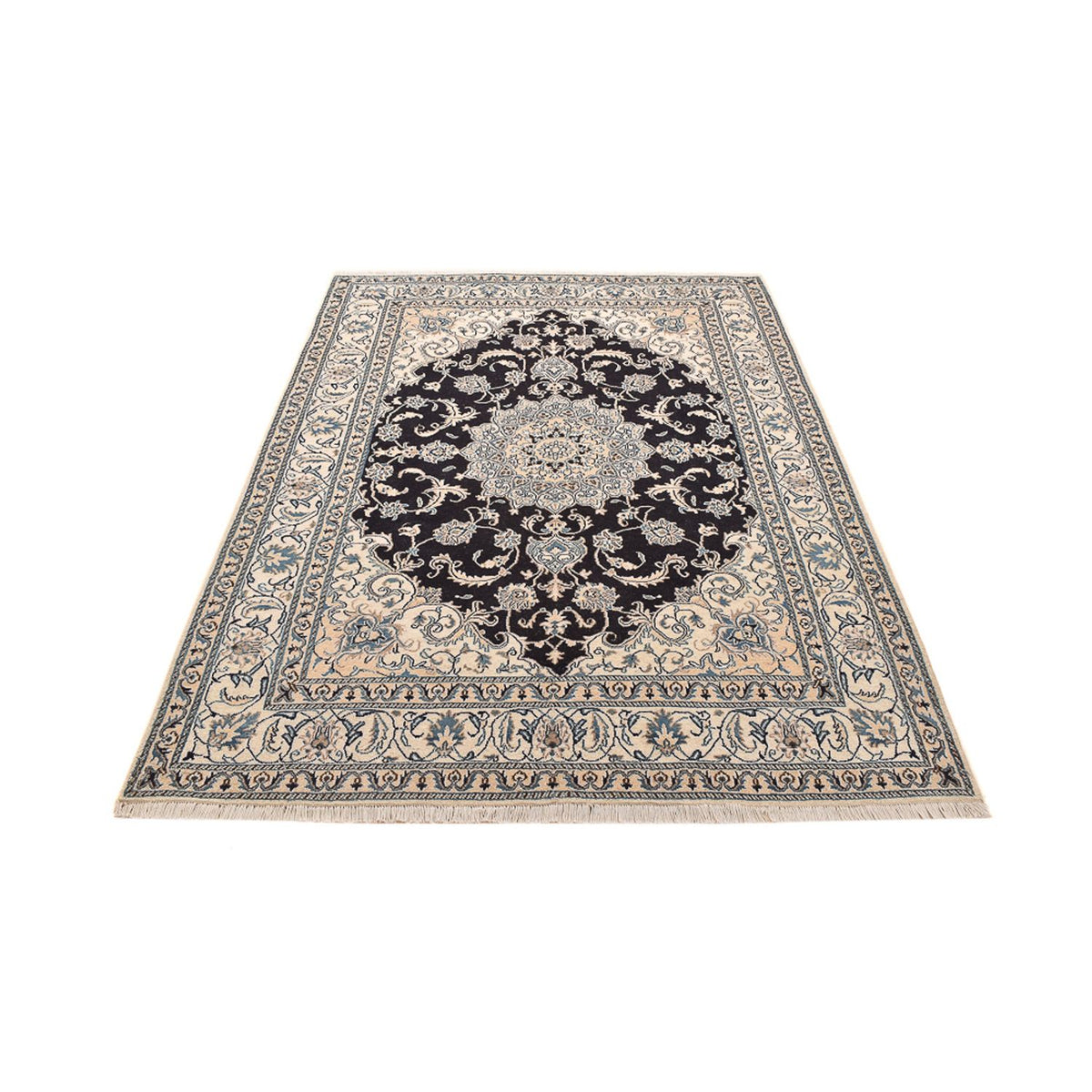 Tappeto Persero - Nain - 240 x 165 cm - blu scuro