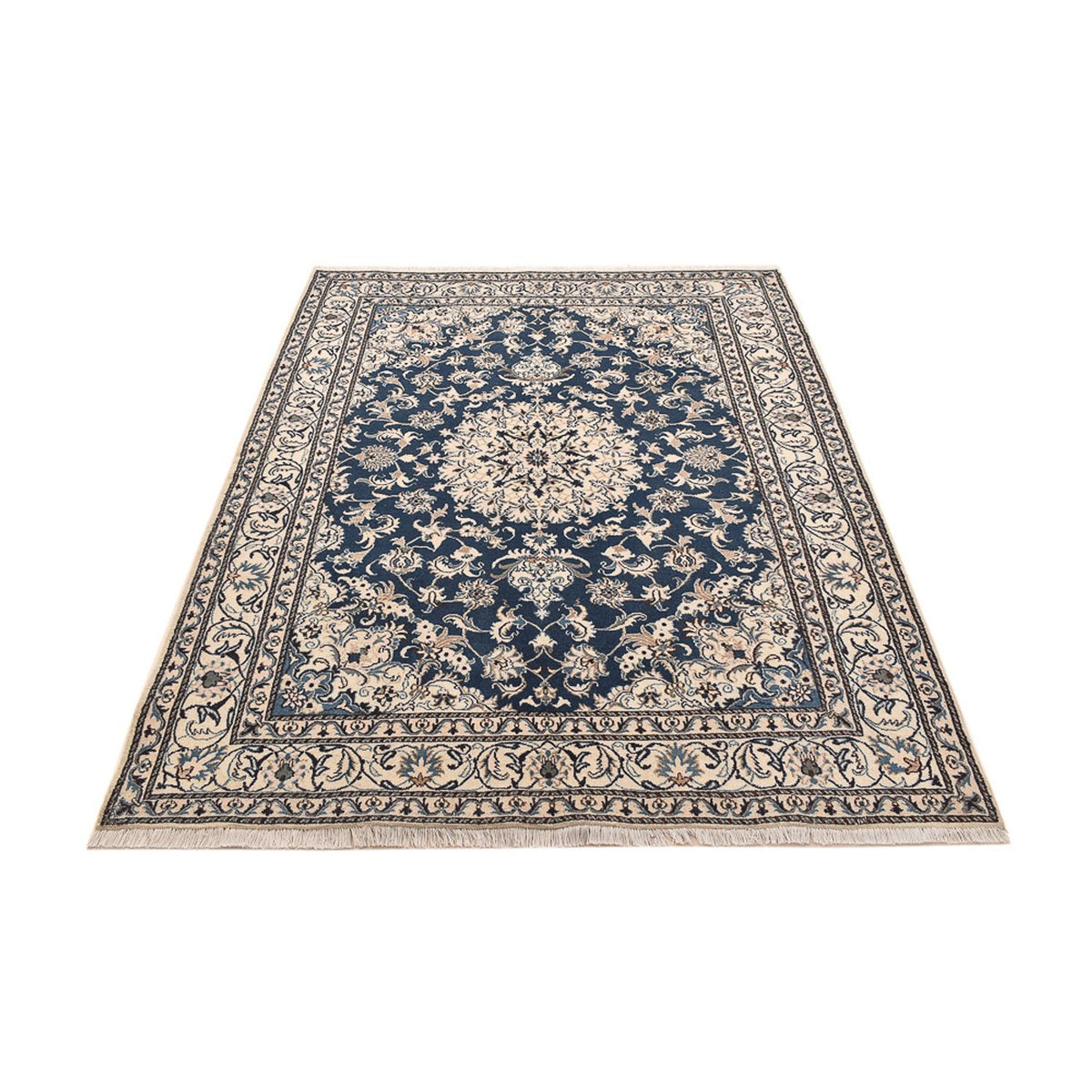 Tappeto Persero - Nain - 233 x 168 cm - blu chiaro