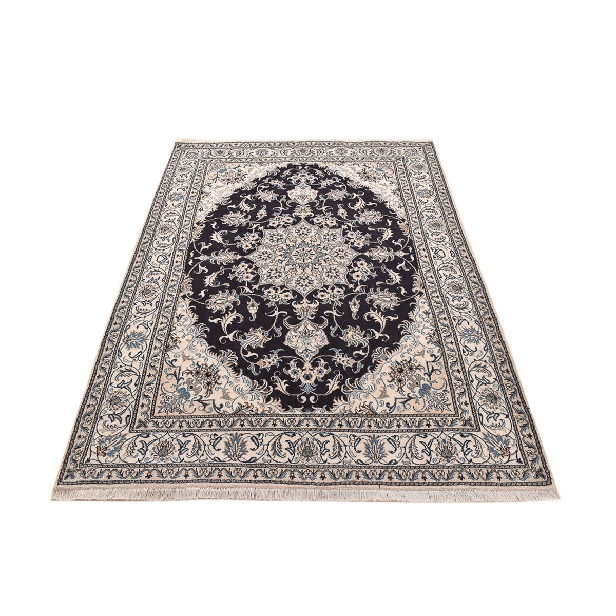 Tappeto Persero - Nain - 238 x 161 cm - blu scuro