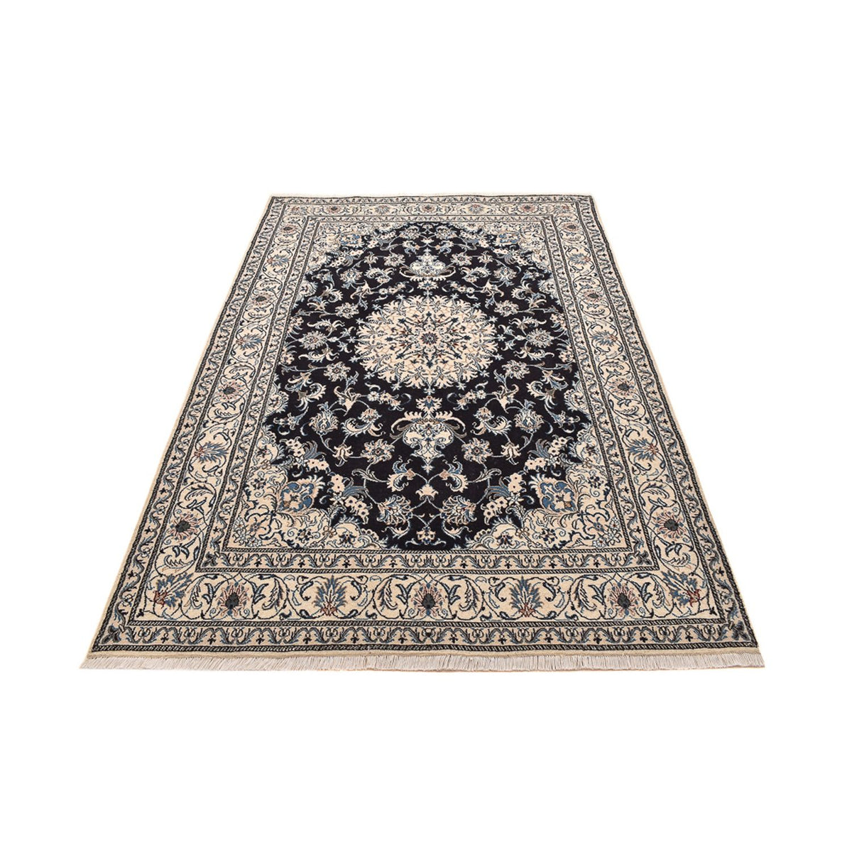 Tappeto Persero - Nain - 252 x 161 cm - blu scuro